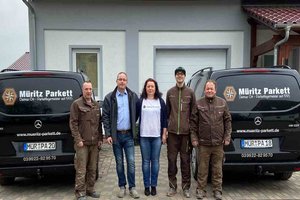 Das Team von Müritz-Parkett